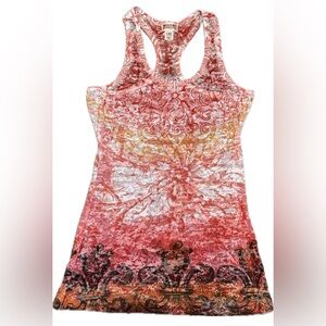 Mossimo Supply Co. Red and Orange Tank Top